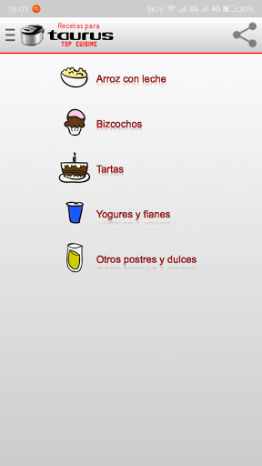 Recetas Taurus Top Cuisine Screenshot 4 - AppWisp.com