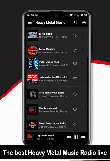 Heavy Metal Music Screen 3