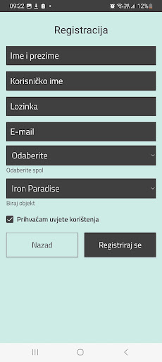 Iron Paradise Gym Screen 2