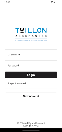 Android application Taillon Assurances Online screenshort