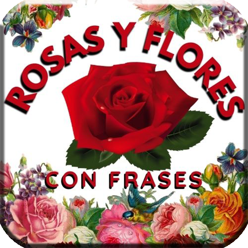Rosas Rojas Hermosas Flores logo