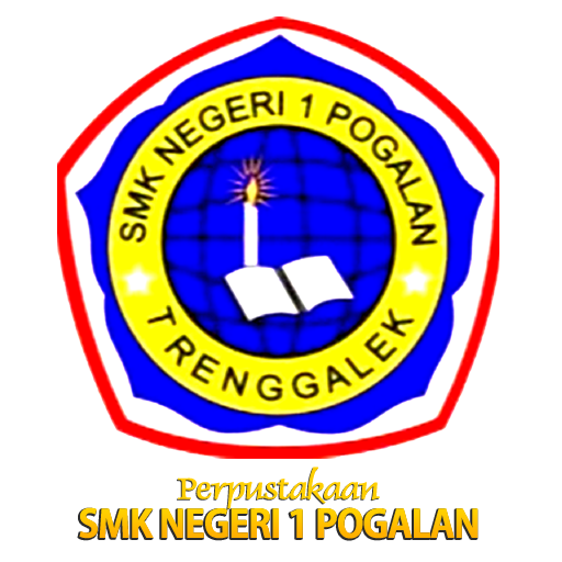 PERPUS SMK NEGERI 1 POGALAN logo