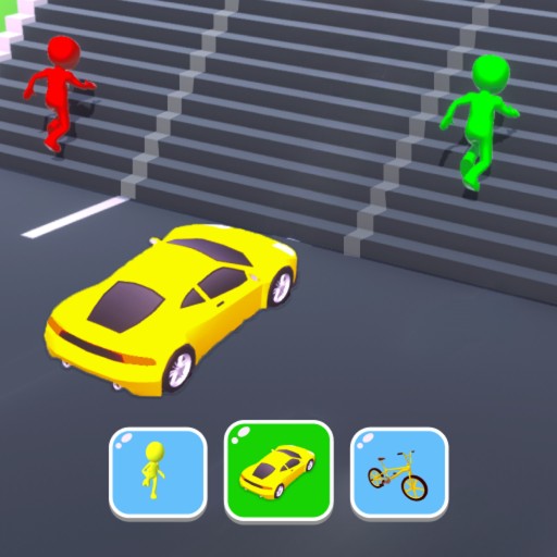 Shape Shifting Race Game logo