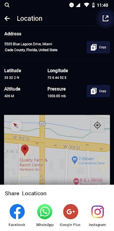 Android用GPSコンパス-コンパス方位のおすすめ画像4