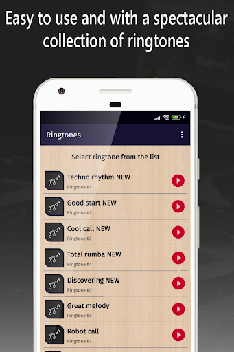 modern ringtones for phone Screen 2