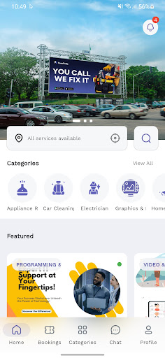 Android application ForeFada screenshort