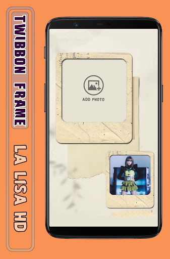 Twibbon Frame Lisa HD Screen 3
