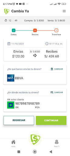 Cambia Ya - Casa de Cambio Screen 3