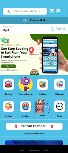 Android application BooCar screenshort