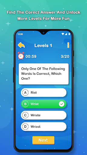 English Spelling Quiz : Spelli Screen 3