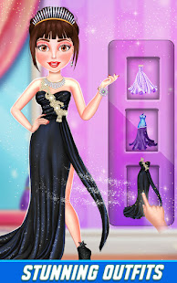 Rich Girl Makeup Dress Up Game Varies with device APK screenshots 8