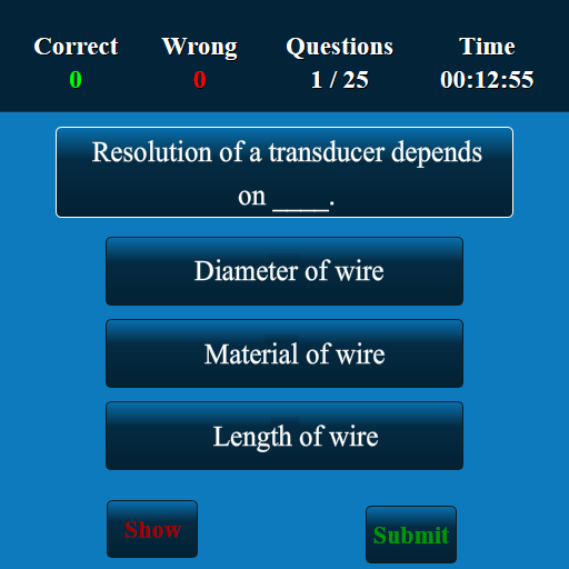 Instrumentation Engineering MC Screen 2