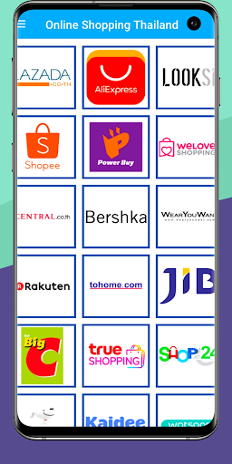 Online Thailand Shopping App Screen 2