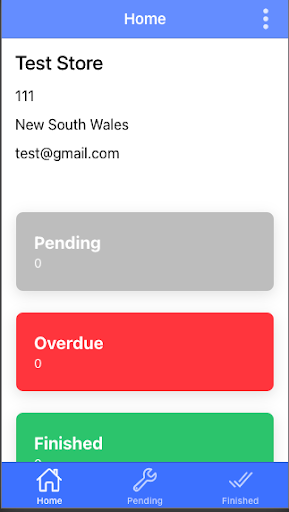 Android application Audit Action Planner screenshort