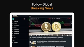 screenshot of Investing: Crypto Data & News