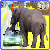 Elephant City Rampage 3D icon