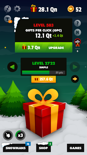 Android application Gift Clicker screenshort