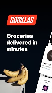 Gorillas  Grocery Delivery Apk İndir 3