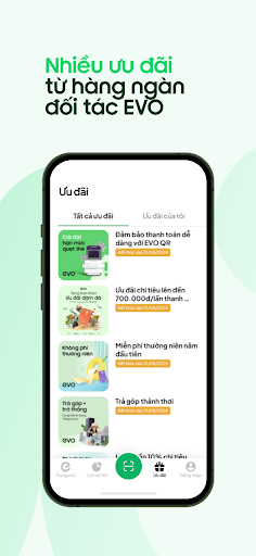 EVO Thẻ mở ngay Tiền hoàn liền Screen 3