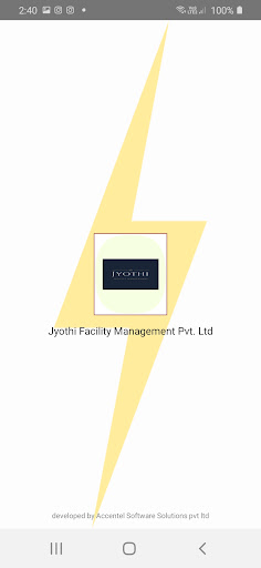 Android application Jyothi Facility Management screenshort