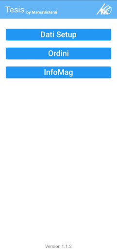 Android application Tesis srl screenshort