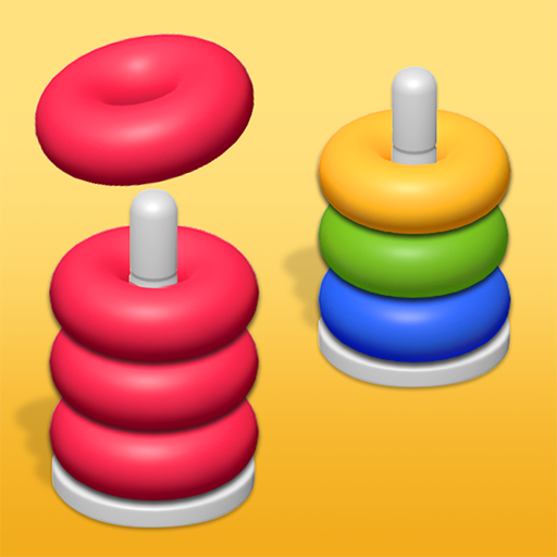 Hoop Stack - Donut Color Sort  Icon