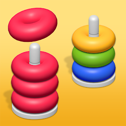 Hoop Stack - Donut Color Sort Mod Apk