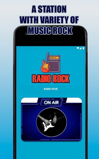 Android application Radio rock screenshort