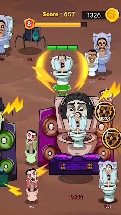 Toilet Monster Land - Screenshot 2