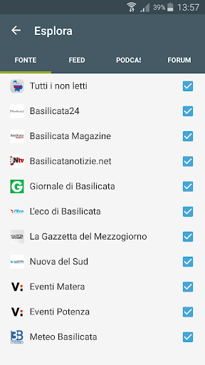 Basilicata News Screen 3