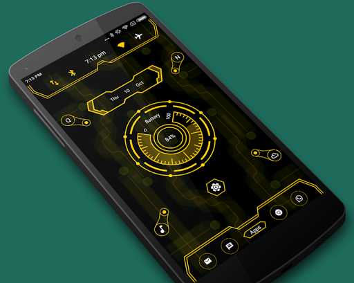 Android application Visionary Launcher 4 - 2022 screenshort