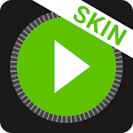 Cover Image of Descargar MusiX Material Dark Green Skin for music player 1.0 APK