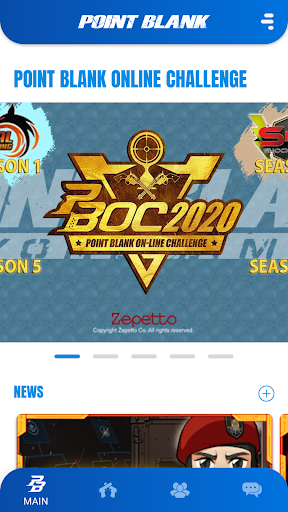Point Blank App Screen 2