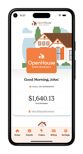 OpenHouse Insurance Screen 2