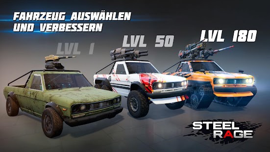 Steel Rage: Mech Cars PvP War Screenshot