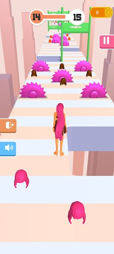 Hair Race 3D Challenge Runのおすすめ画像3