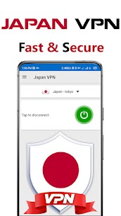 Japan VPN MOD APK 1.48 (Premium Unlocked) 1