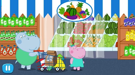 Kids Supermarket: Shopping