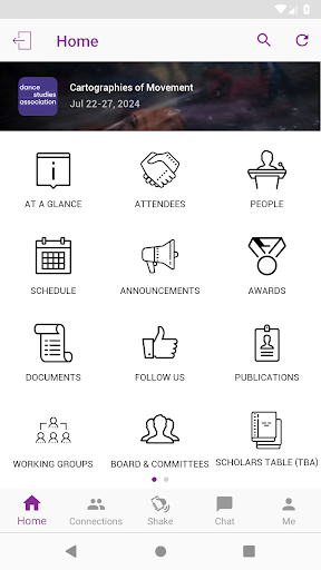 Dance Studies Association Screen 3