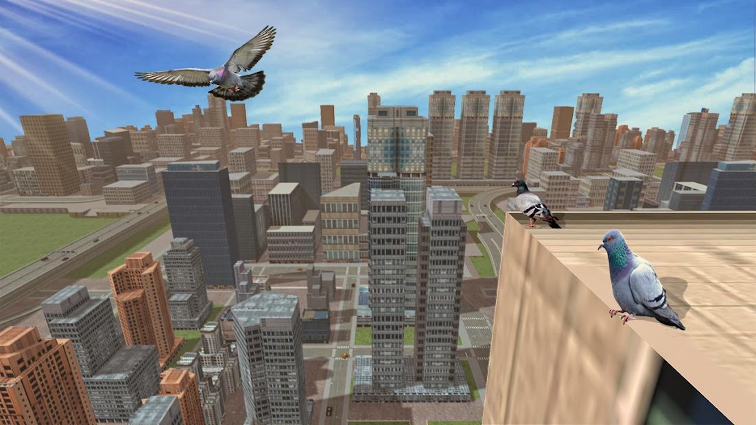 Captura de Pantalla 10 Wild Pigeon Birds Simulator 3D android
