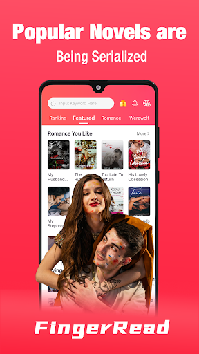 Android application FingerRead - Exclusive Reader screenshort