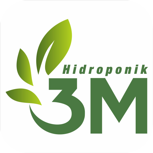 3M hidroponik logo