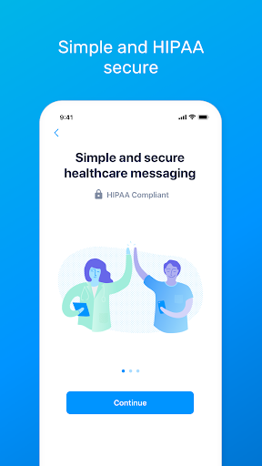 Android application Patient Communication screenshort