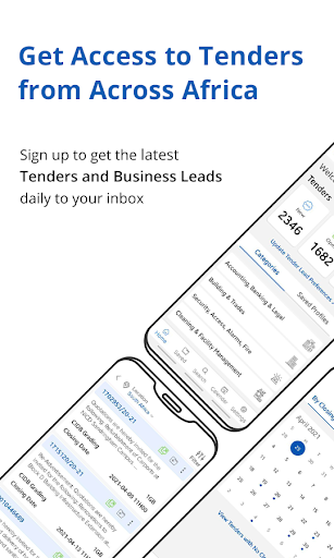 Android application OnlineTenders screenshort