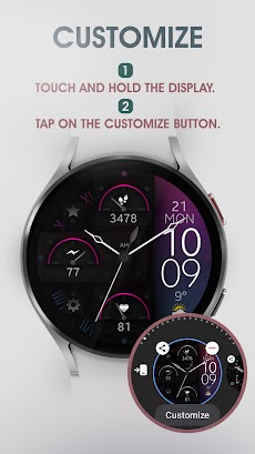 Dream 44 Hybrid watch faceのおすすめ画像4