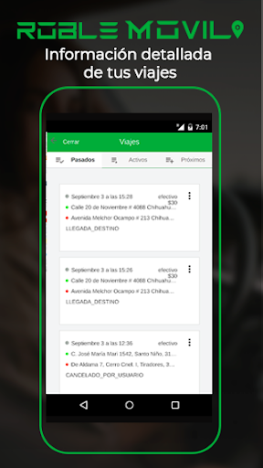 RMovil Drivers Screen 3