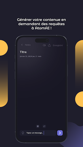 Atom AI - Chatbot & Note Screen 3