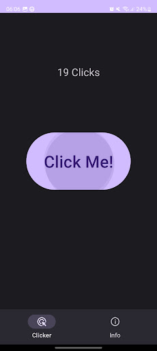 Button Clicker Screen 2