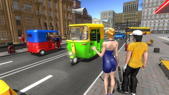 Modern Rickshaw Driving Game MOD APK 3