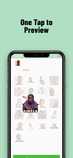 Funny Sticker Saver for WA Screen 3
